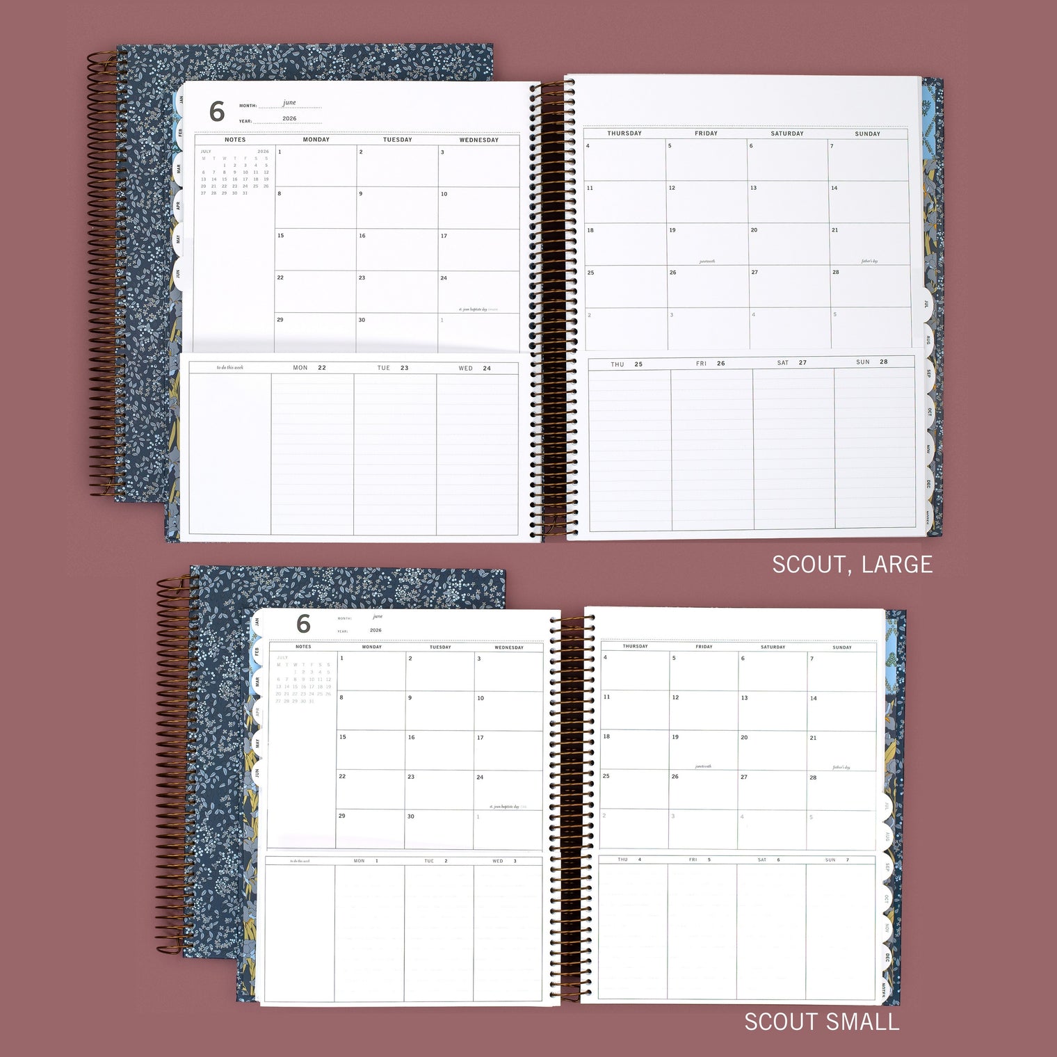 2026 | The Scout Planner | Lizzy's Stroll (portrait)