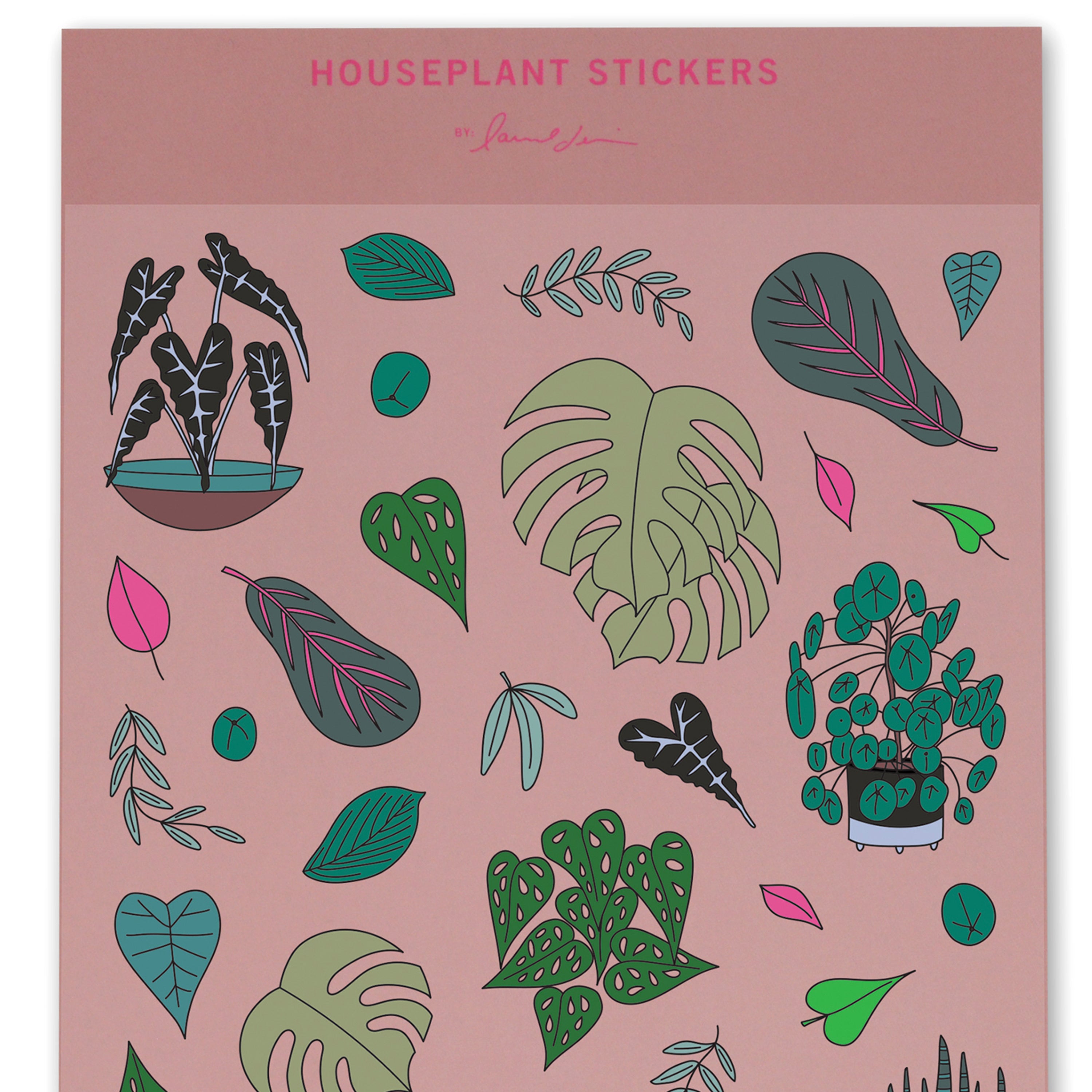 house plant stickers Houseplants Stickers