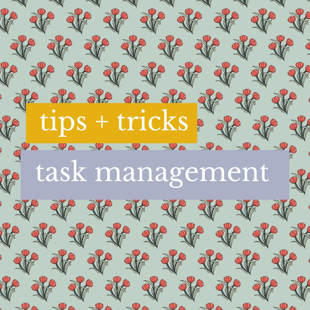 How to Plan: Task Management