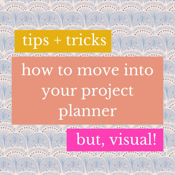 How to Use Your Planner: 2023 4-Column Planner (formerly Project Planner)