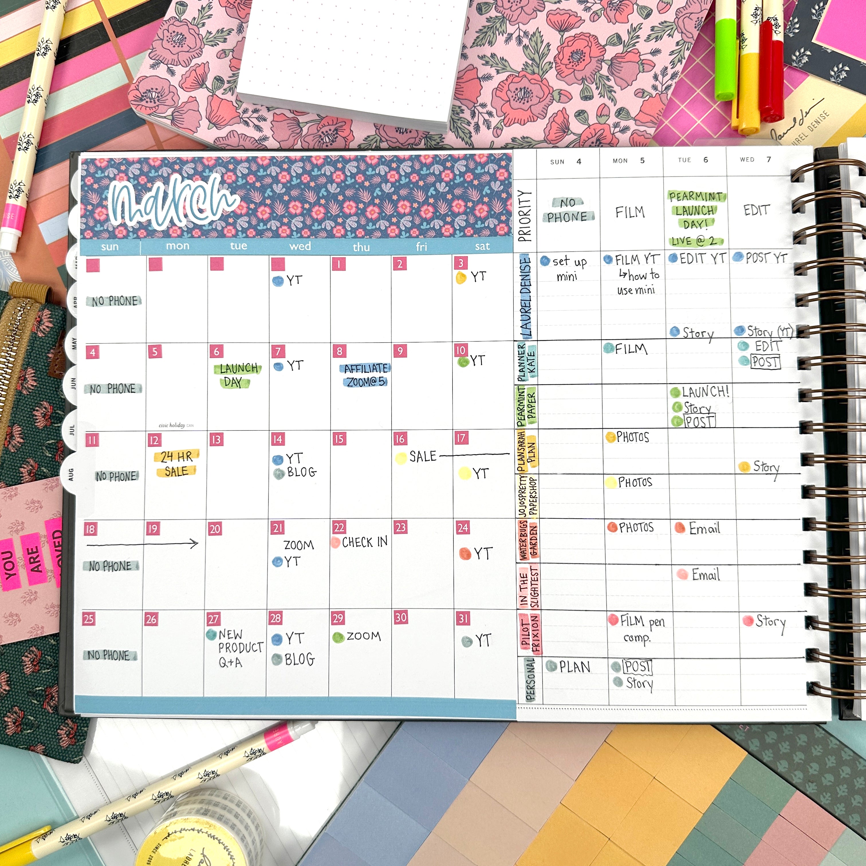Our Favorite Planner Hacks laurel denise