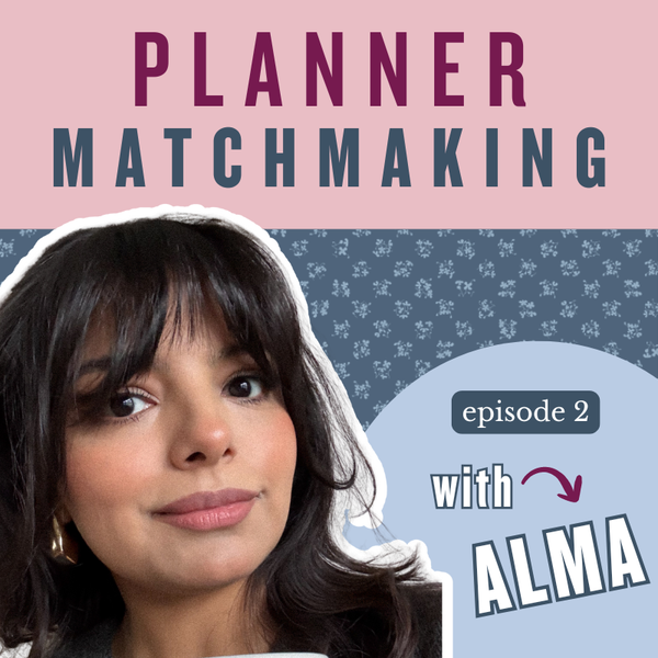 Planner Matchmaking Episode 2: Alma, from Master Checklist to Daily Tasks