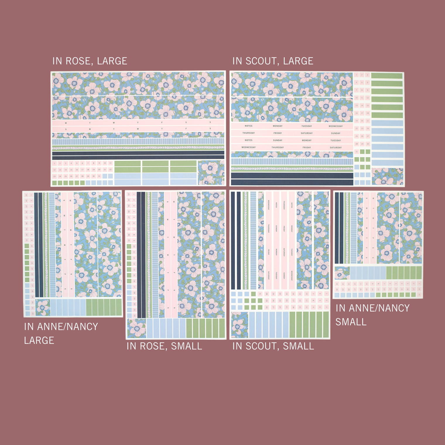 Banner Sticker Set (NEW)