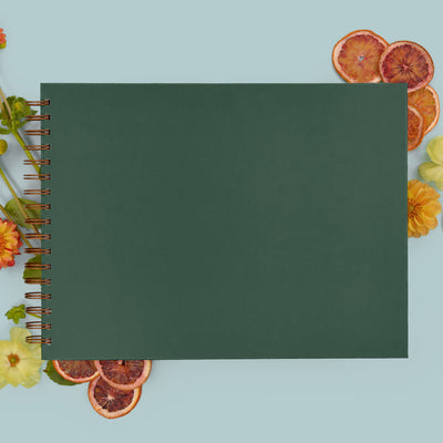FINAL SALE: 2025 | The Nancy Planner | Evergreen (horizontal week + month) card image