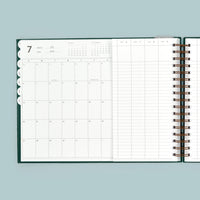 2025 Vertical Week + Month Planner, Frolic