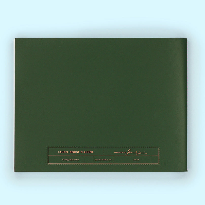 Laurel Denise Undated The Rose Sewn Project Planner | laurel denise