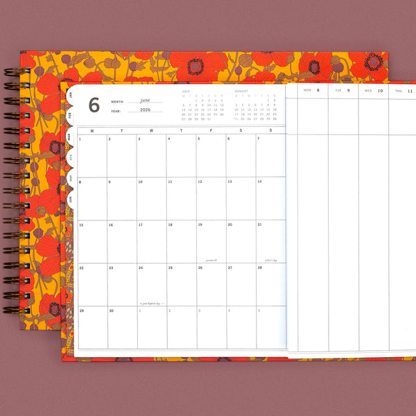 2026 | The Anne Planner | Bewitched  (vertical week + month)