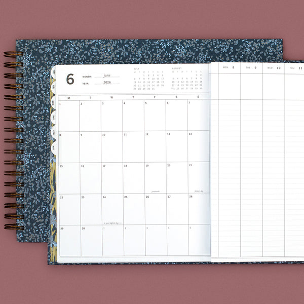 2026 | The Anne Planner | Lizzy's Stroll (vertical week + month)