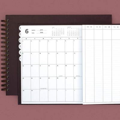 2026 | The Anne Planner | Mr. Darcy's Study (vertical week + month) | Large + Small card image