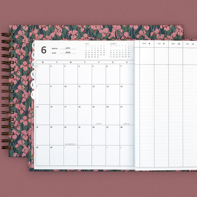 2026 | The Anne Planner | Pemberly Gardens (vertical week + month) | Large + Small card image