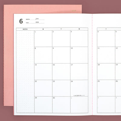 2026 | The Carmen Planner | Jane's Blush | Large card image