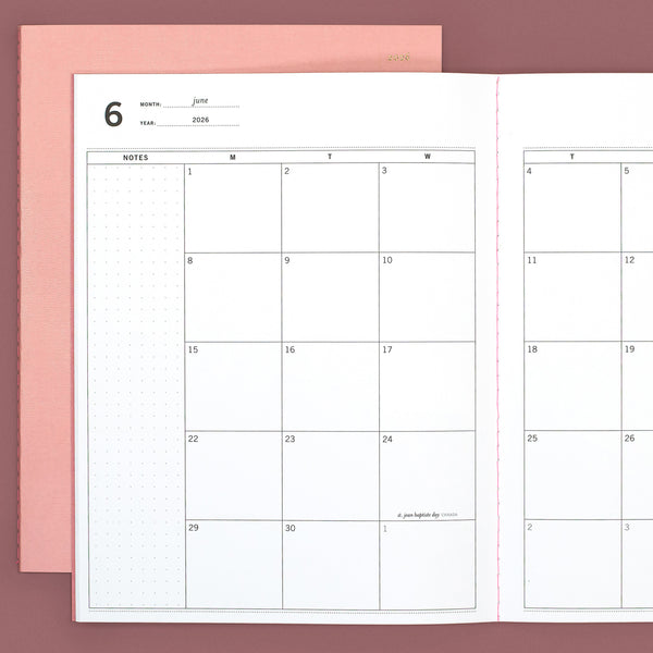 2026 | The Carmen Planner | Jane's Blush