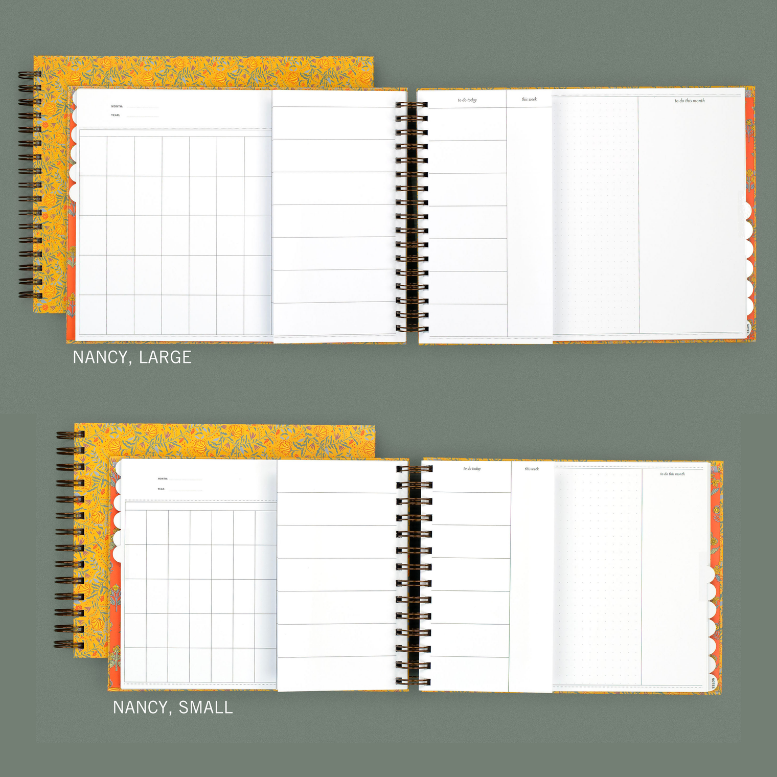 Undated | The Nancy Planner | Field Mouse