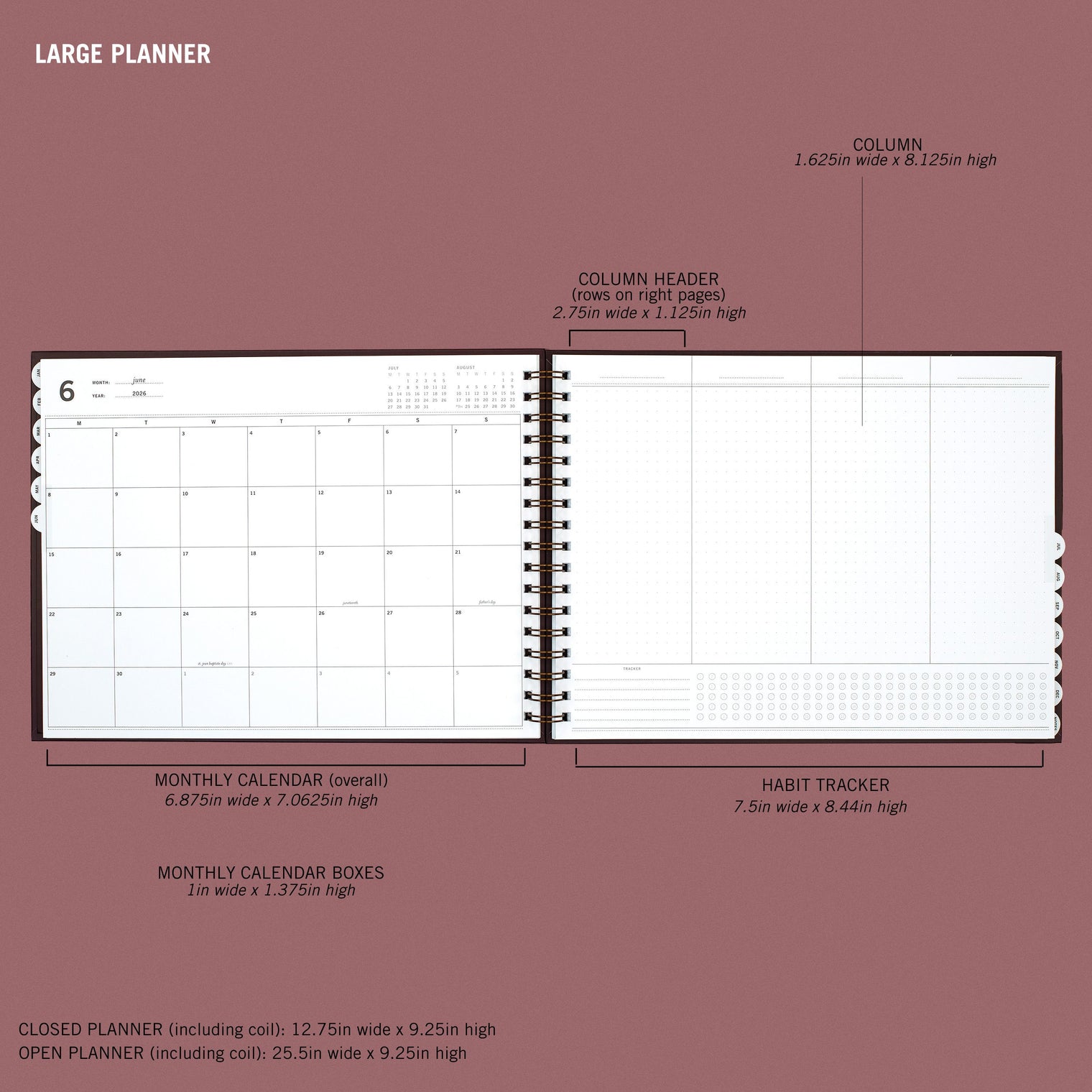 LARGE MEASUREMENTS