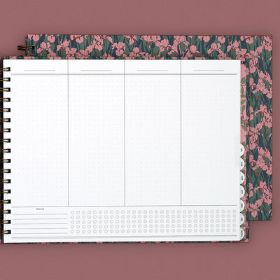 2026 |The Rose Planner | Pemberly Gardens (4 column/project) | Large card image
