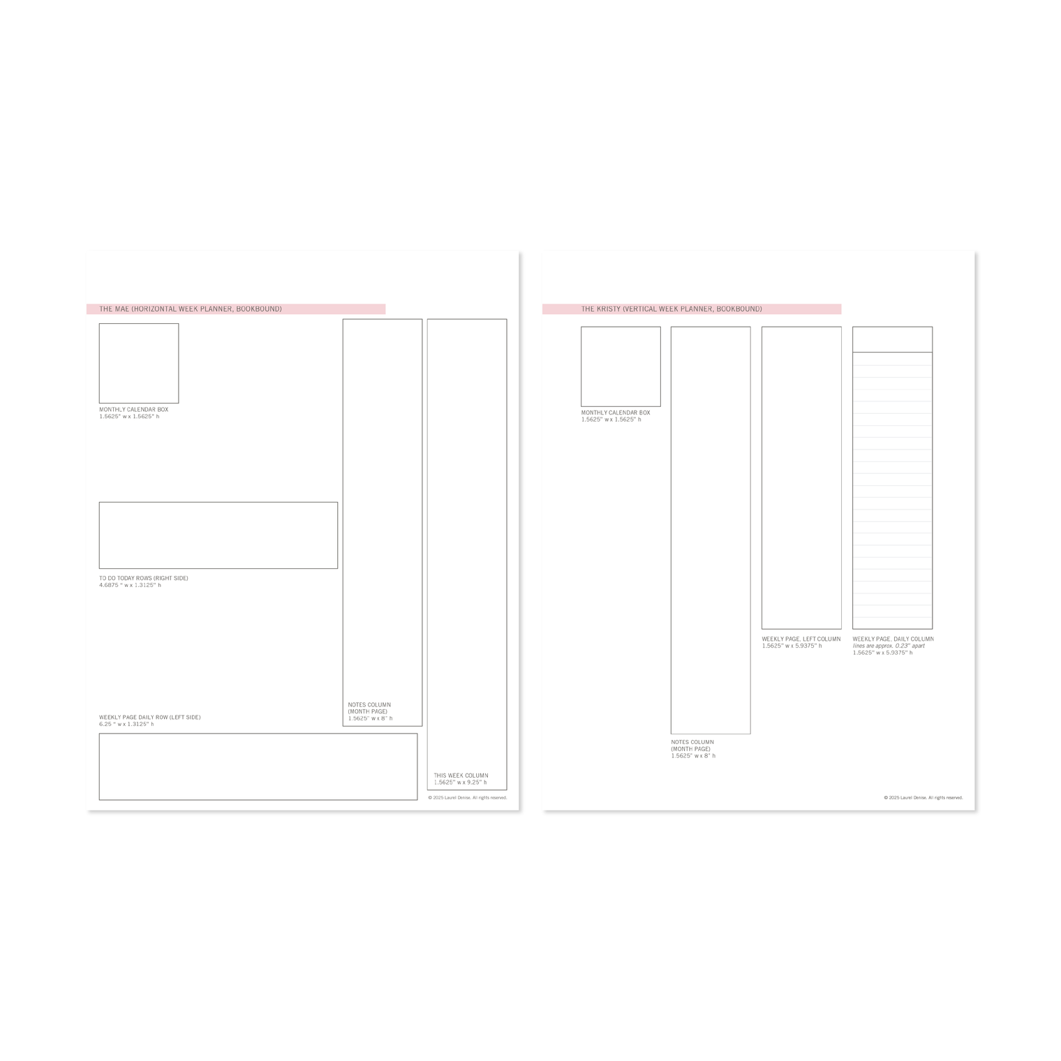 Size Comparisons Printable