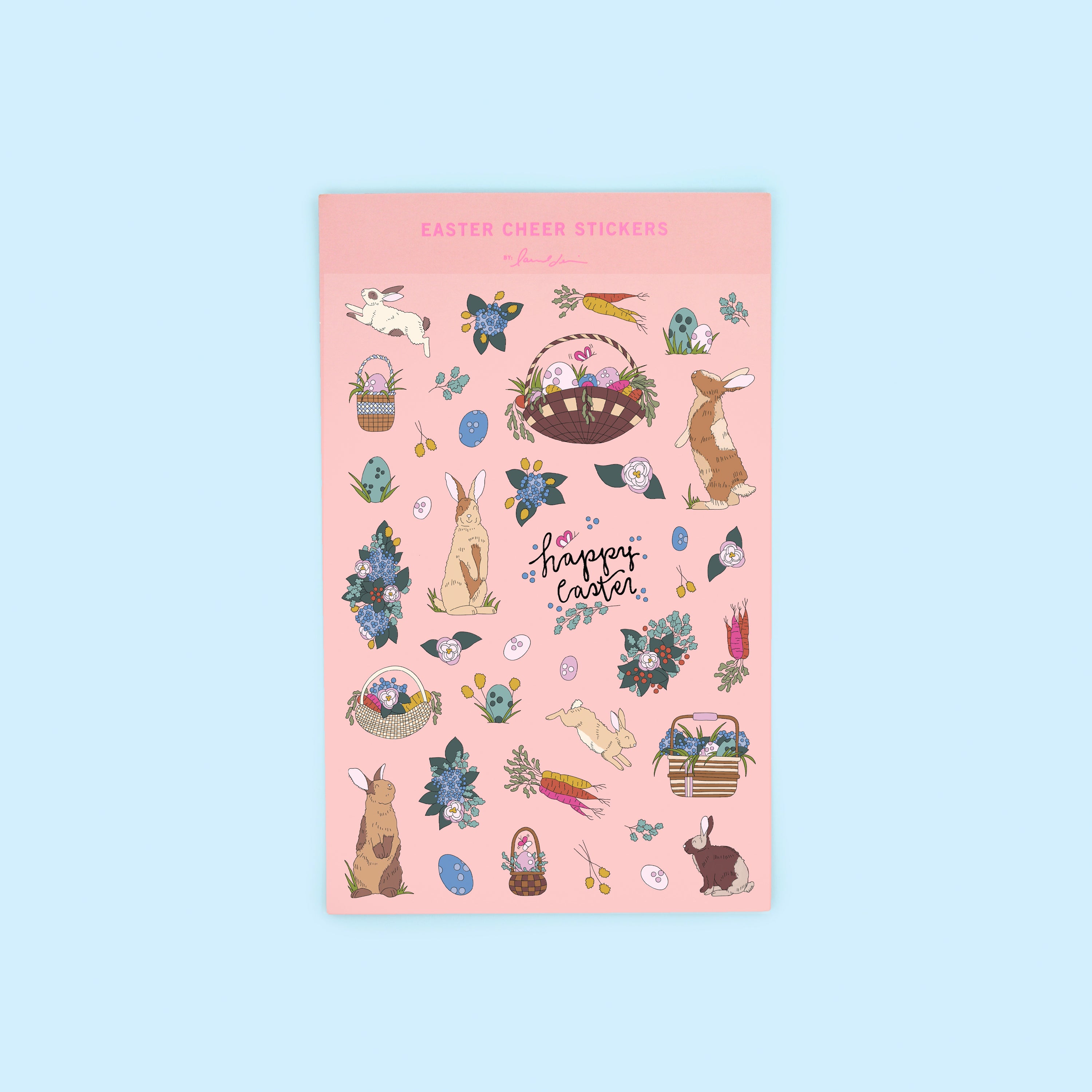 Easter Cheer Stickers Laurel Denise Easter cheer stickers laurel denise