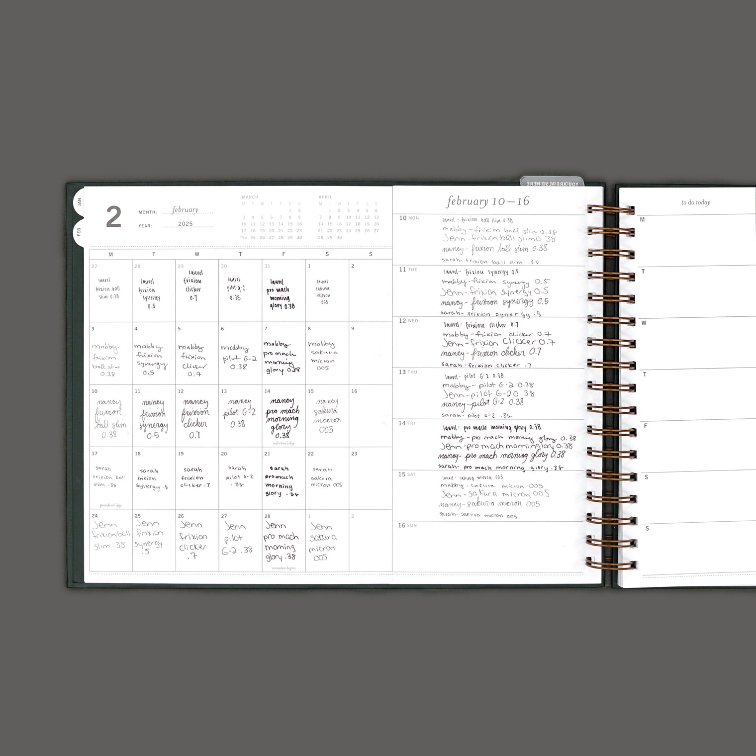 HANDWRITING IN LARGE NANCY