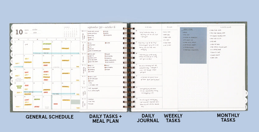 Good Planner Examples Filled-In Planner Examples for Inspiration | Laurel Denise | laurel denise