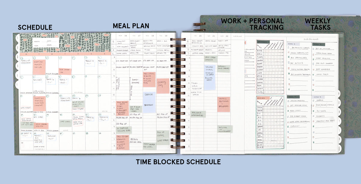 Family Moving Planner | Horizontal Weekly Spread for Stress-Free Moves ...