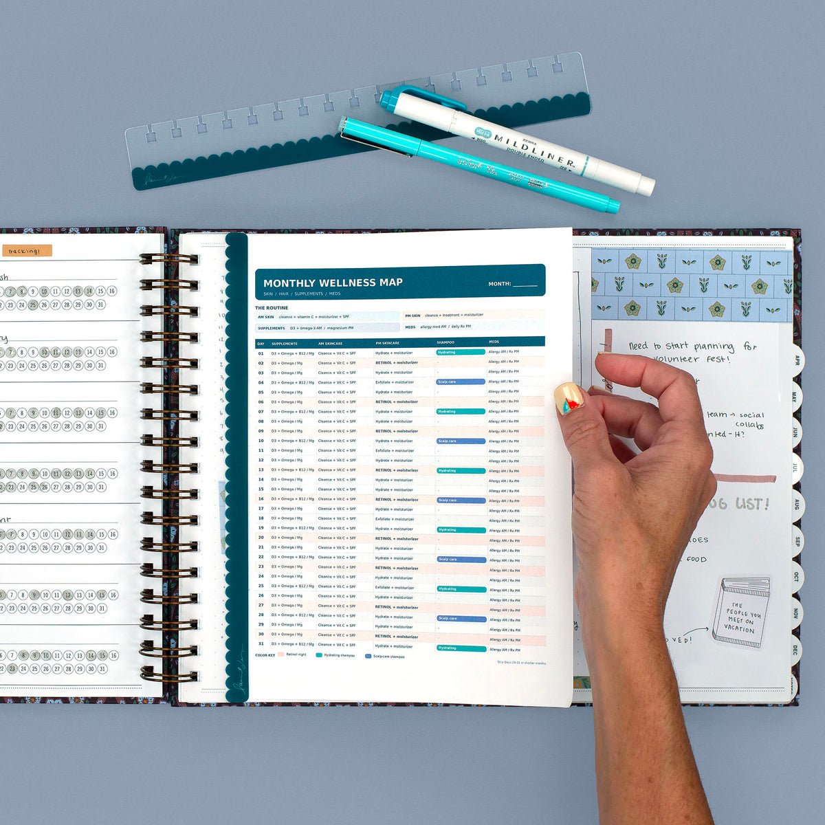 In a Large Nancy Planner