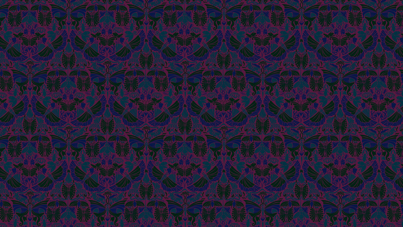 purple butterfly