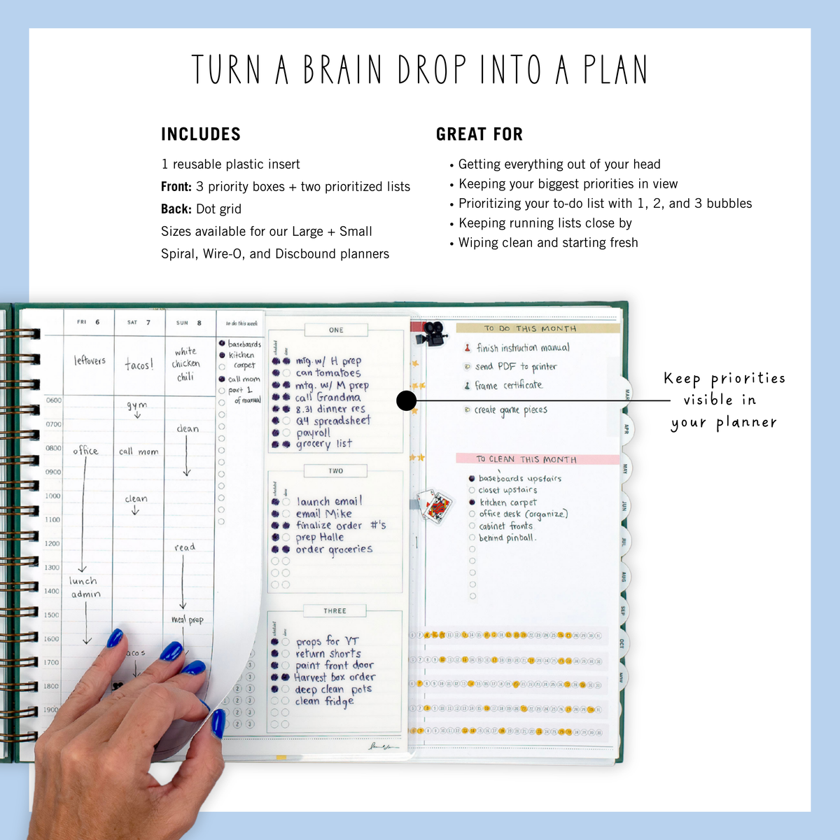 Product Features + In Use