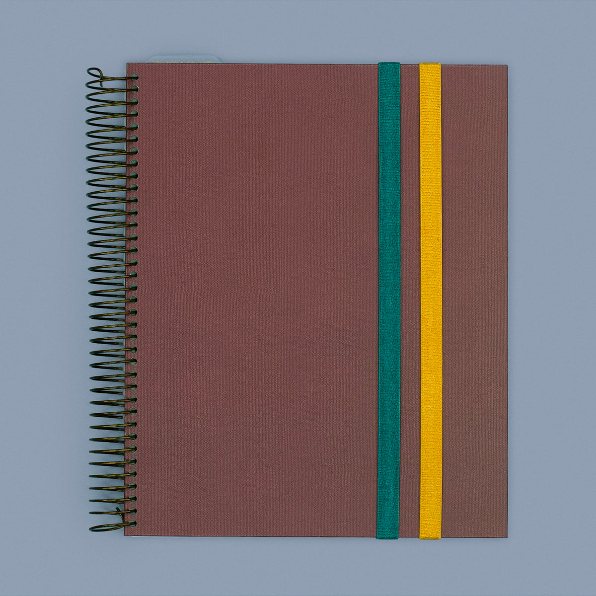 7" Band on Small Spiral Planner