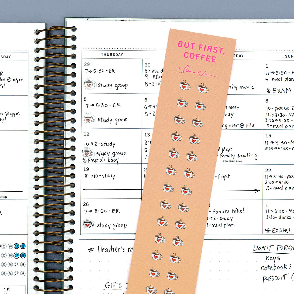 In Scout, Size Small Planner