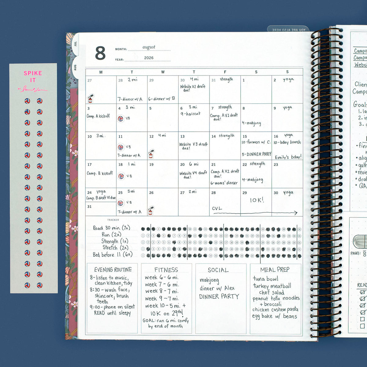 In Luna, Size Large Planner