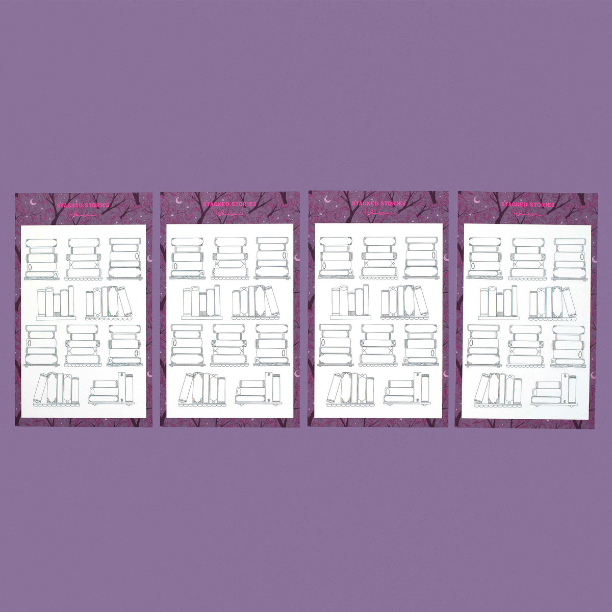 4 SHEETS | 40 STICKERS