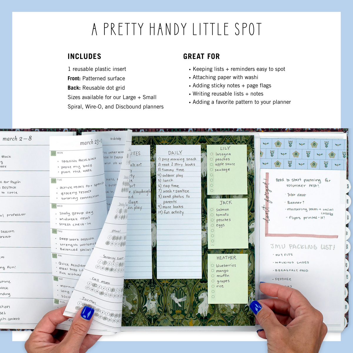 Features + In Use