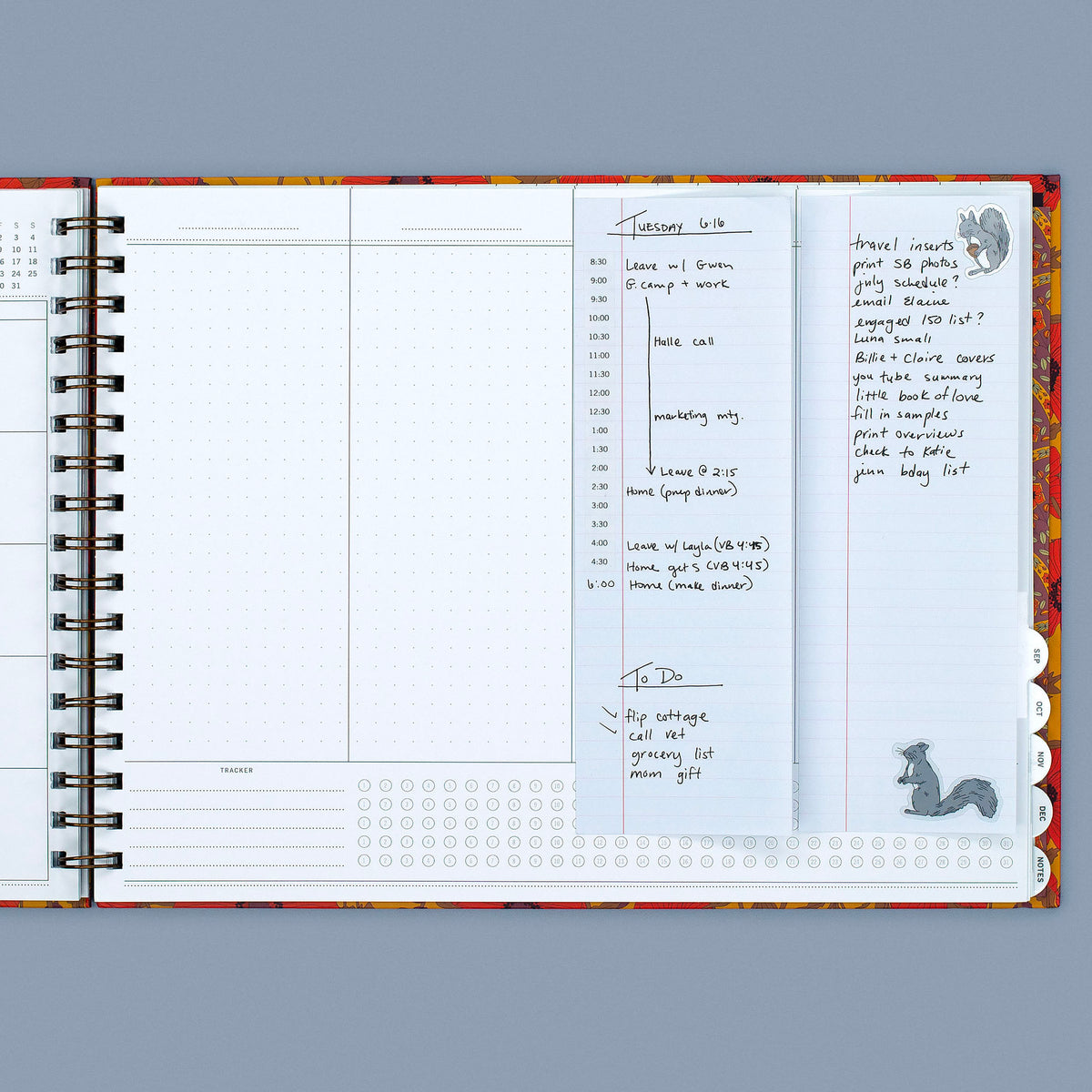 In Rose, Large Size Planner