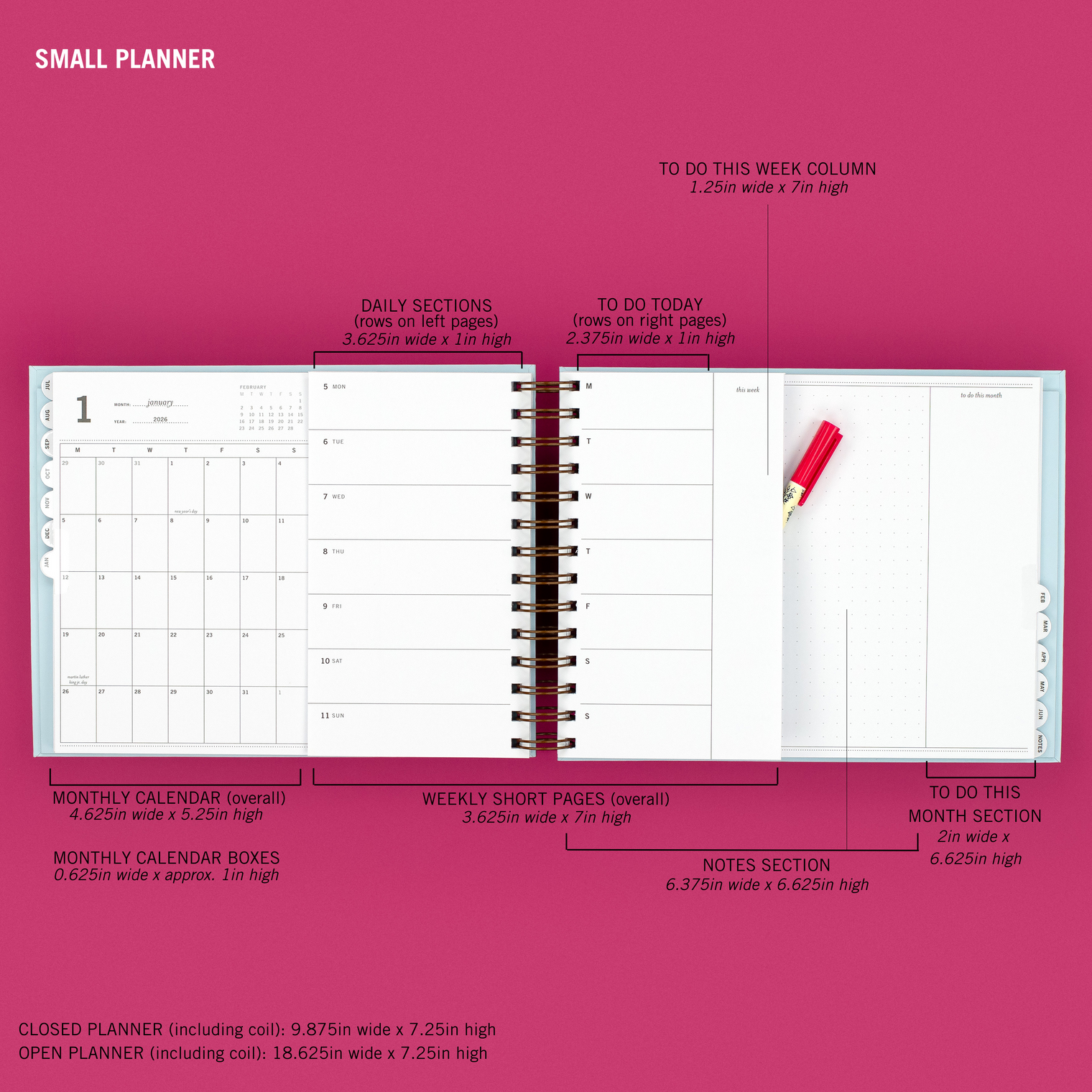 SMALL MEASUREMENTS