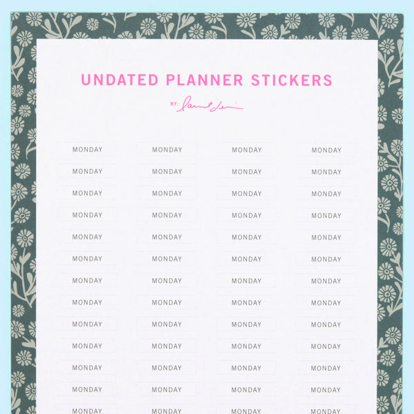 2024-2026 Universal Planner Stickers