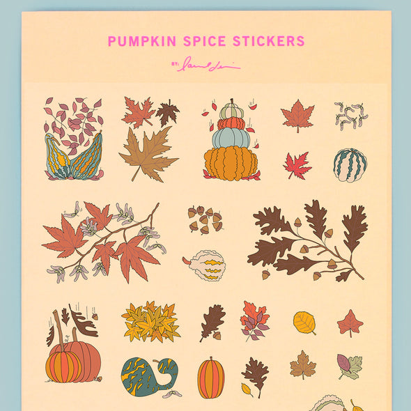 Pumpkin Spice Stickers