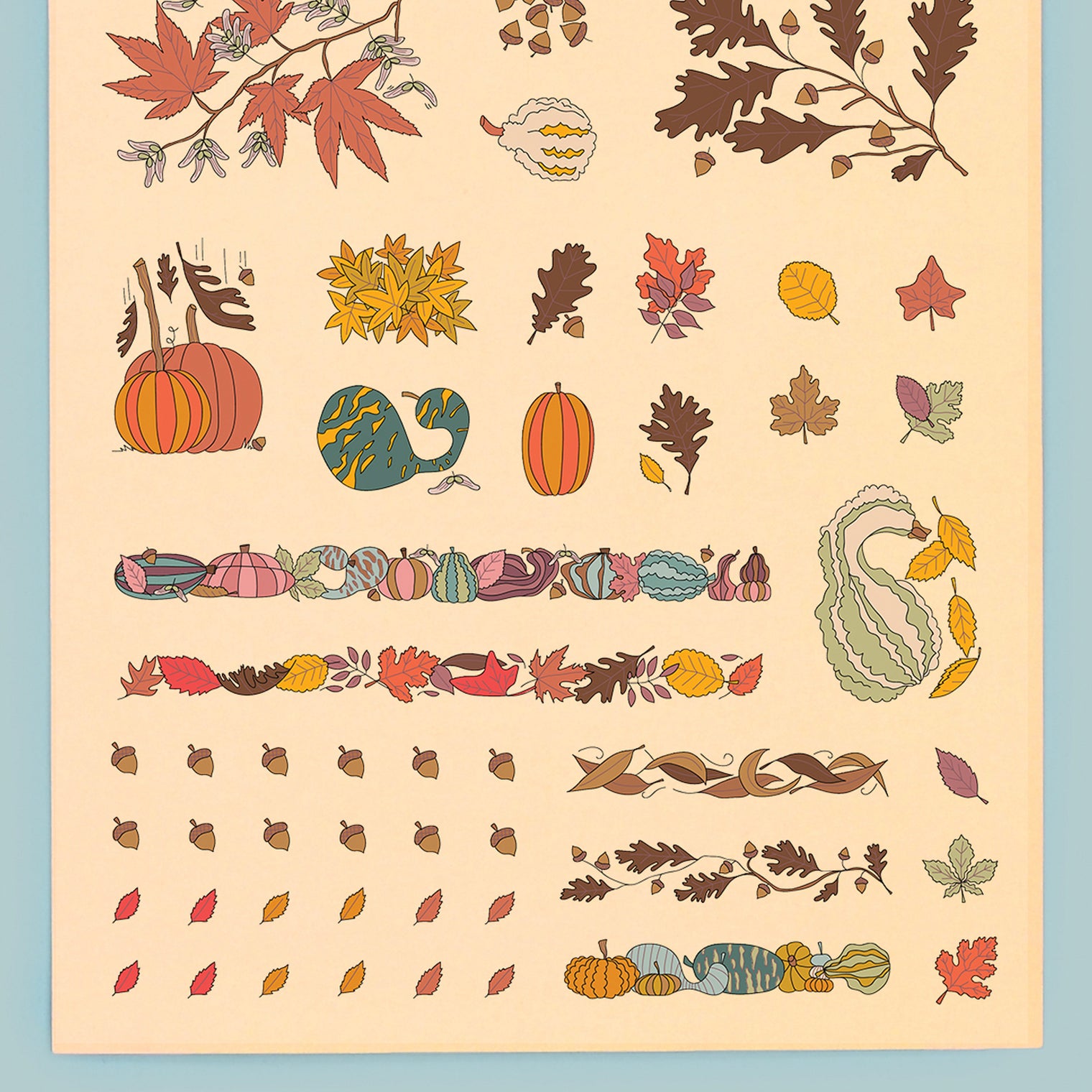 Pumpkin Spice Stickers