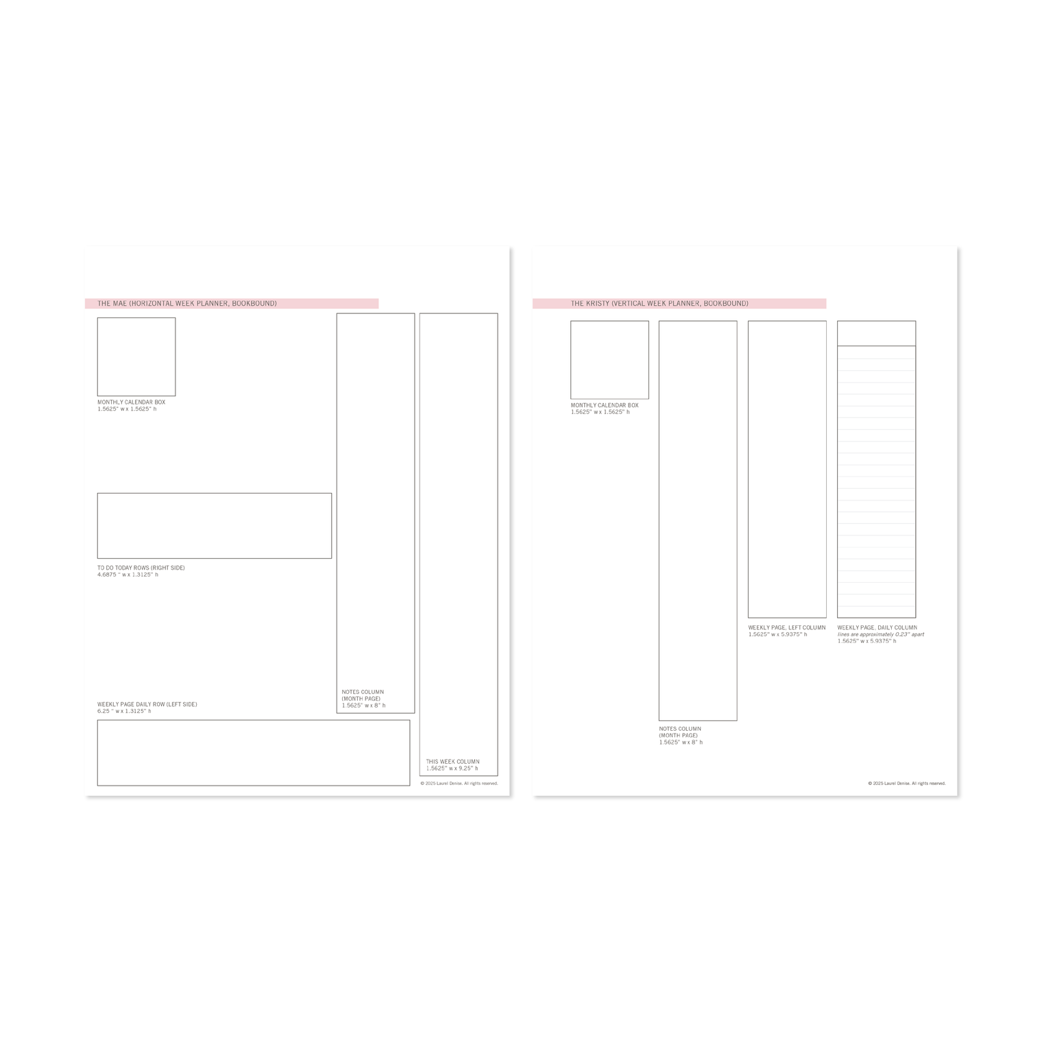 Size Comparisons Printable
