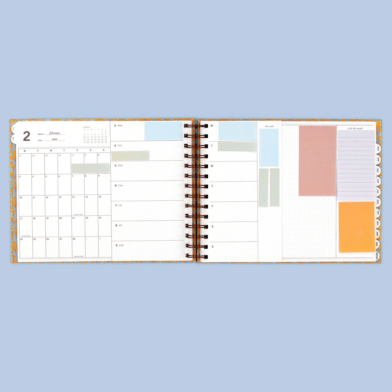 IN MINI HORIZONTAL PLANNER