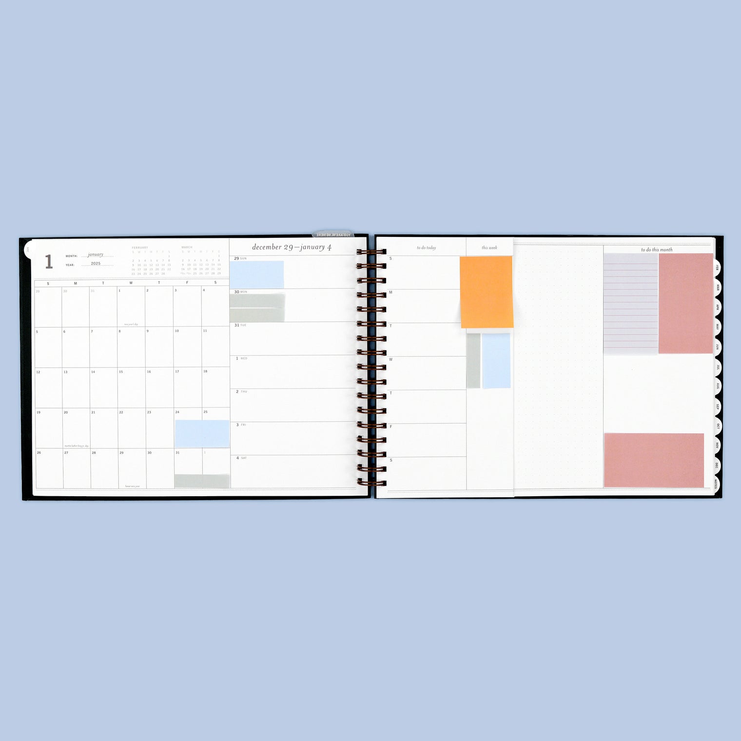 IN STANDARD HORIZONTAL PLANNER