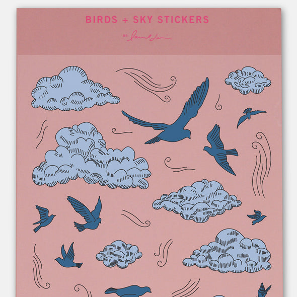 Birds + Sky Stickers