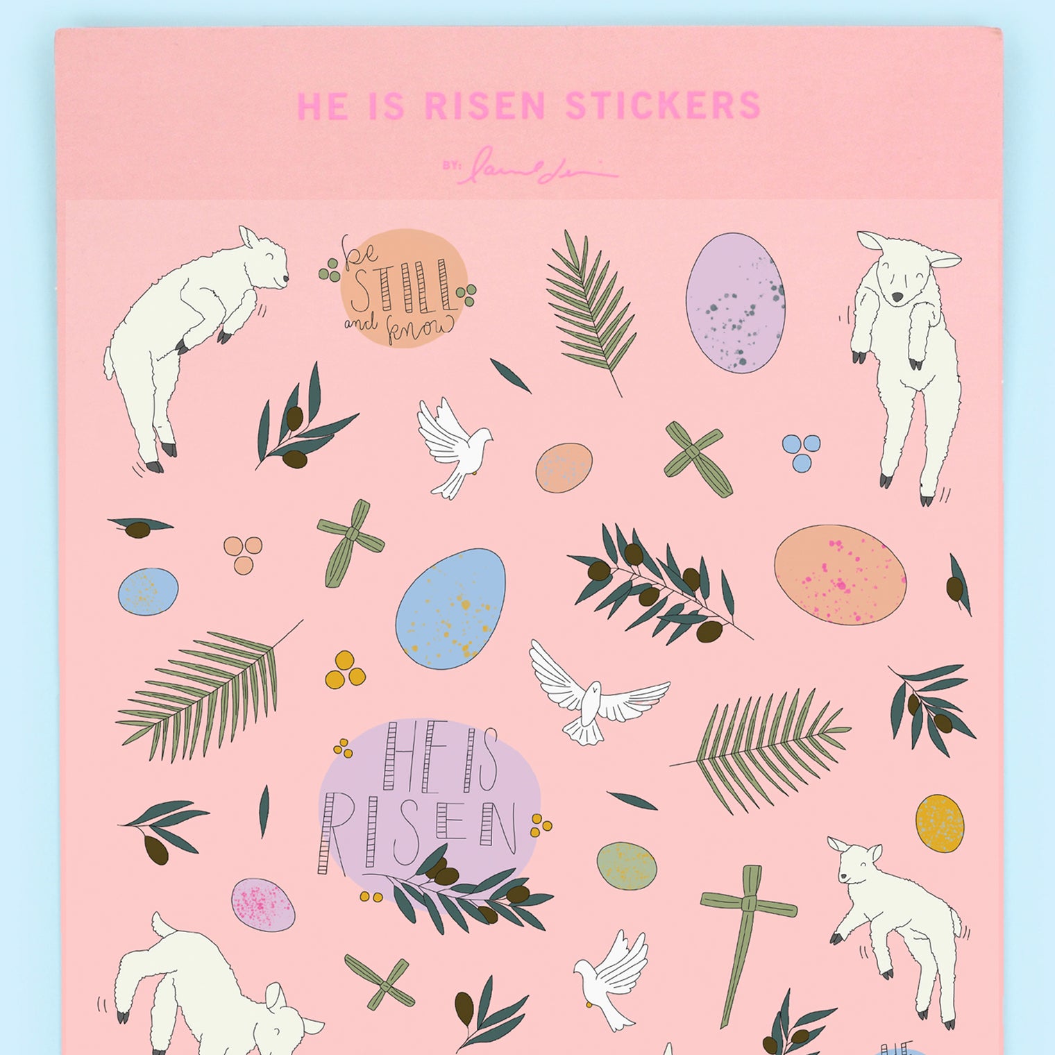 He Is Risen Stickers
