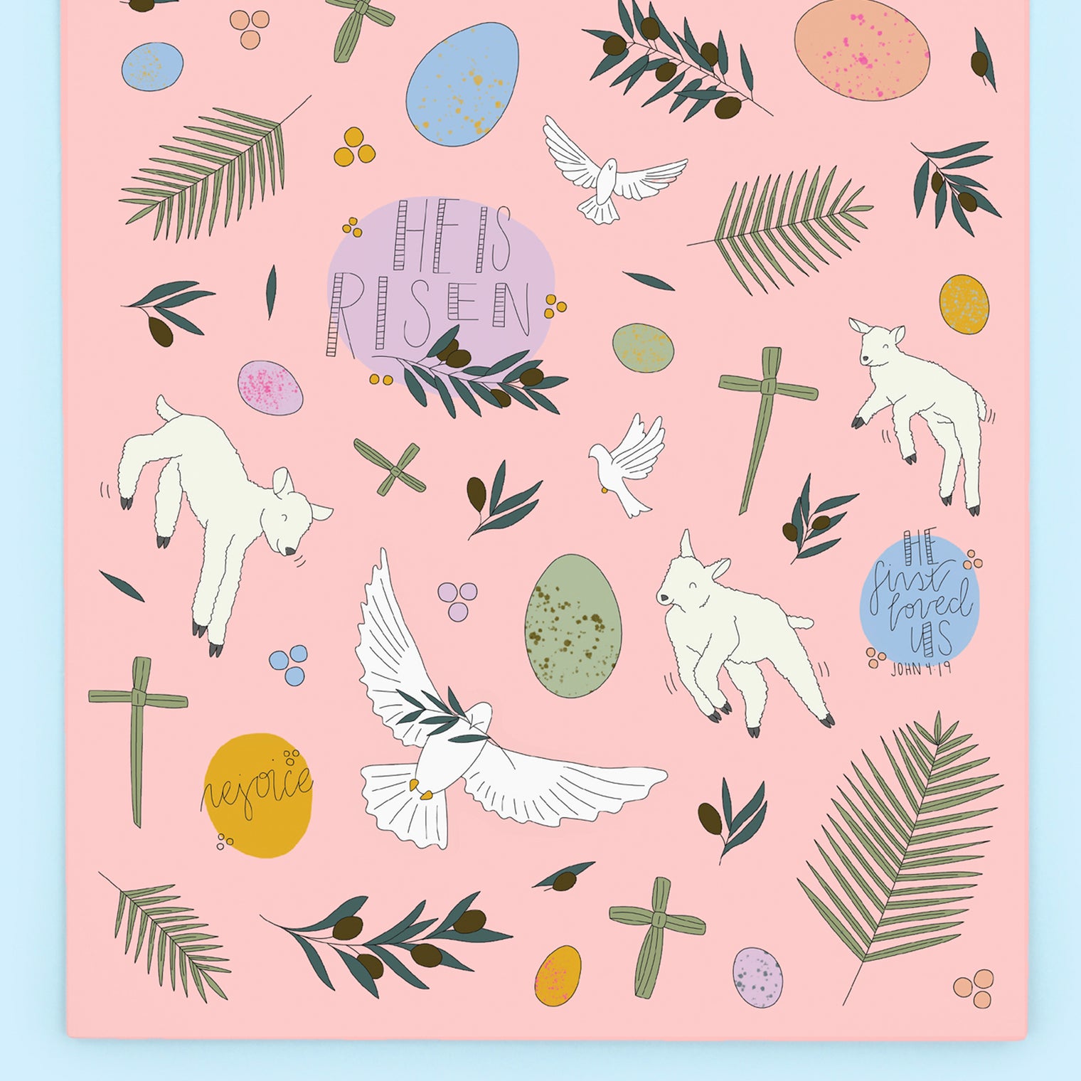 He Is Risen Stickers