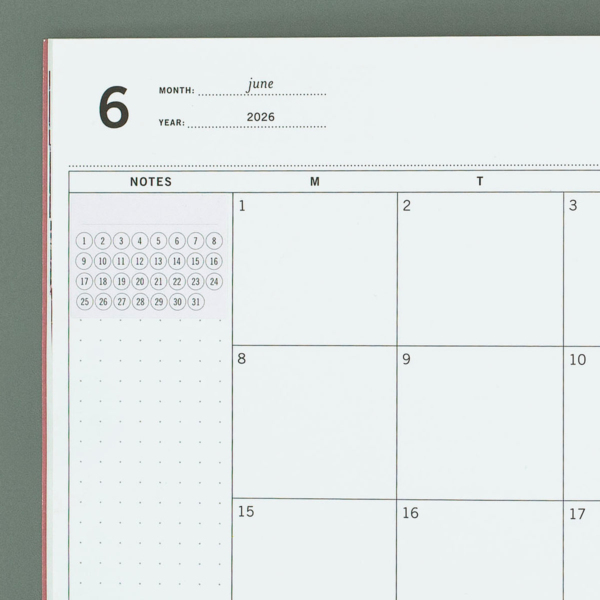 Square Habit Tracker Stickers (1–31) | Laurel Denise | laurel denise