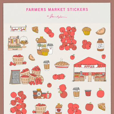 Farmer's Market Stickers card image