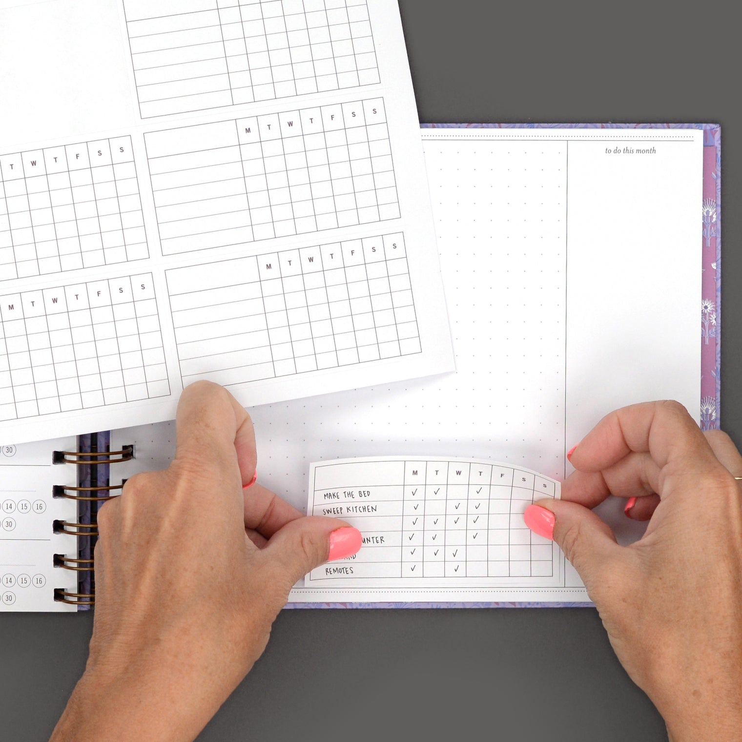 STICKERS IN PLANNER