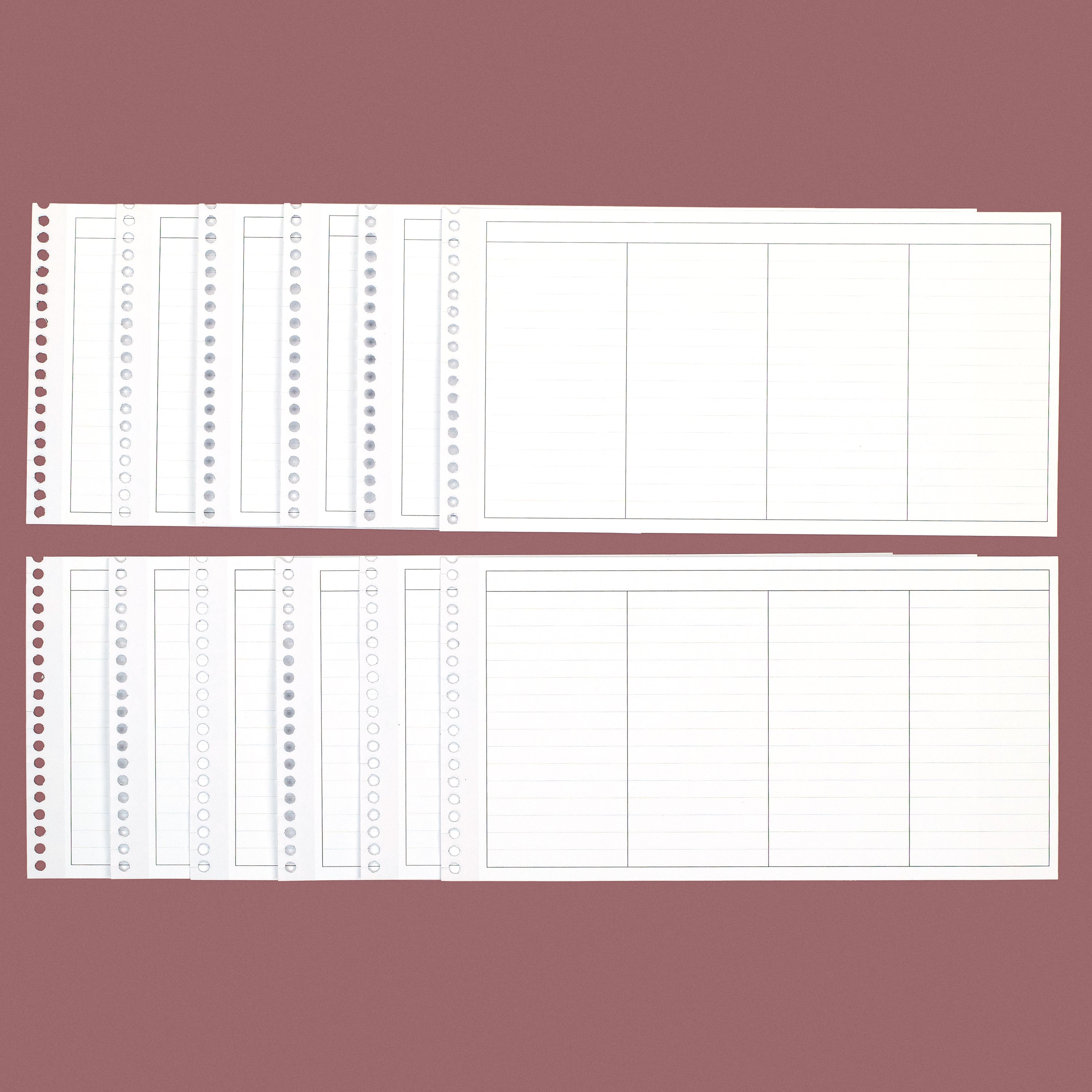 Weekly Schedule Planner Inserts for Time Blocking | Laurel Denise ...