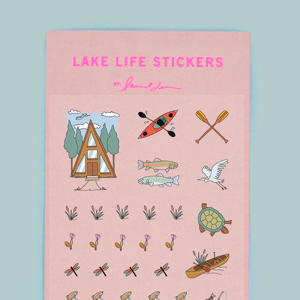 Lake Life Stickers