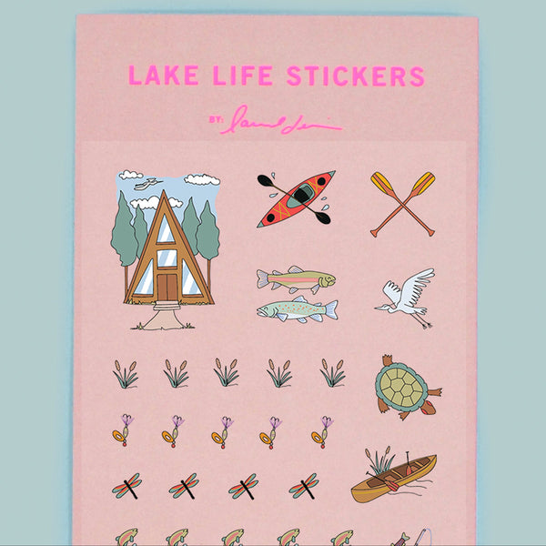 Lake Life Stickers