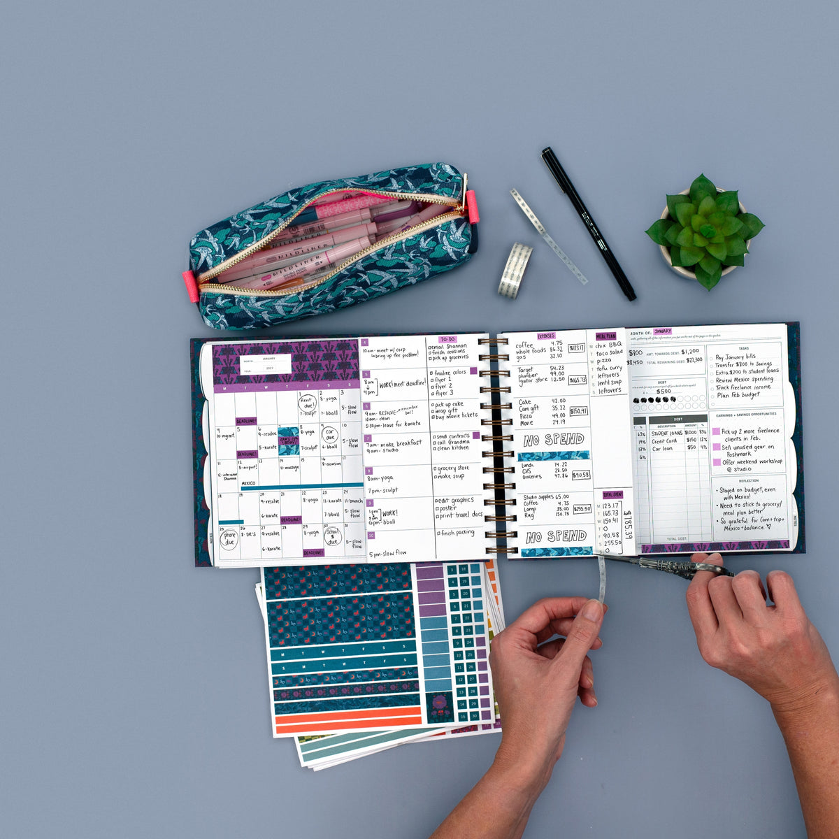 THE FINISHED PLANNER